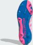 Adidas Predator Elite Veterloze Gras Voetbalschoenen (FG) Kids Wit Roze Blauw - Thumbnail 5