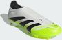Adidas Perfor ce Predator League Laceless Firm Multi-Ground Voetbalschoenen Unisex Wit - Thumbnail 6