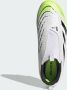 Adidas Perfor ce Predator League Laceless Firm Multi-Ground Voetbalschoenen Kinderen Wit - Thumbnail 4