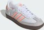 Adidas Samba Dames Schoenen Wit Maat: 36 2 3 Leer Foot Locker - Thumbnail 10