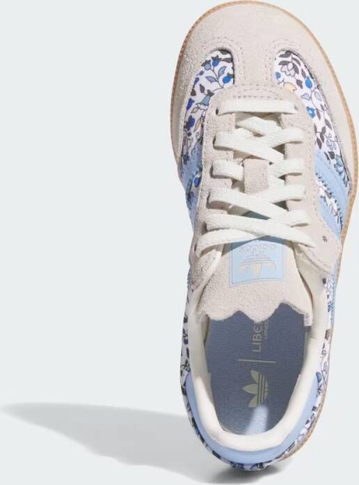 Adidas Samba OG x Liberty London Comfort Closure Schoenen met Elastische Veters Kids