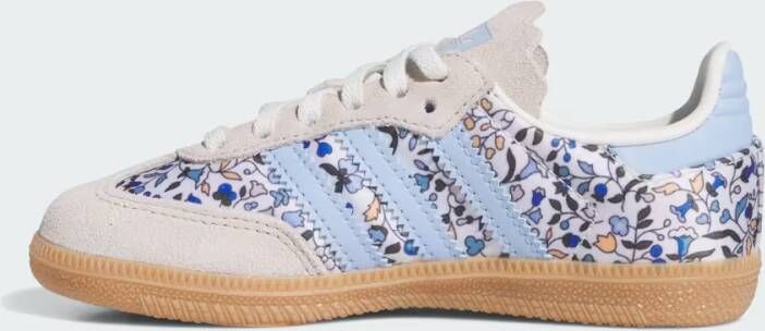 Adidas Samba OG x Liberty London Comfort Closure Schoenen met Elastische Veters Kids