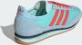 Adidas Originals SL 72 Dames Semi Flash Aqua Bright Red Clear Sky- Dames Semi Flash Aqua Bright Red Clear Sky - Thumbnail 9