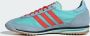Adidas Originals SL 72 Dames Semi Flash Aqua Bright Red Clear Sky- Dames Semi Flash Aqua Bright Red Clear Sky - Thumbnail 10