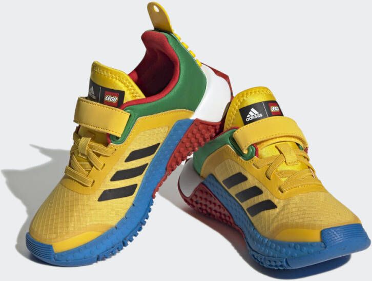 Adidas Sportswear adidas DNA x LEGO Schoenen met Elastische Veters en Klittenband