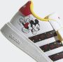 Adidas Sportswear x Disney Grand Court Mickey Lifestyle Court Schoenen met Klittenband Kinderen Wit - Thumbnail 8