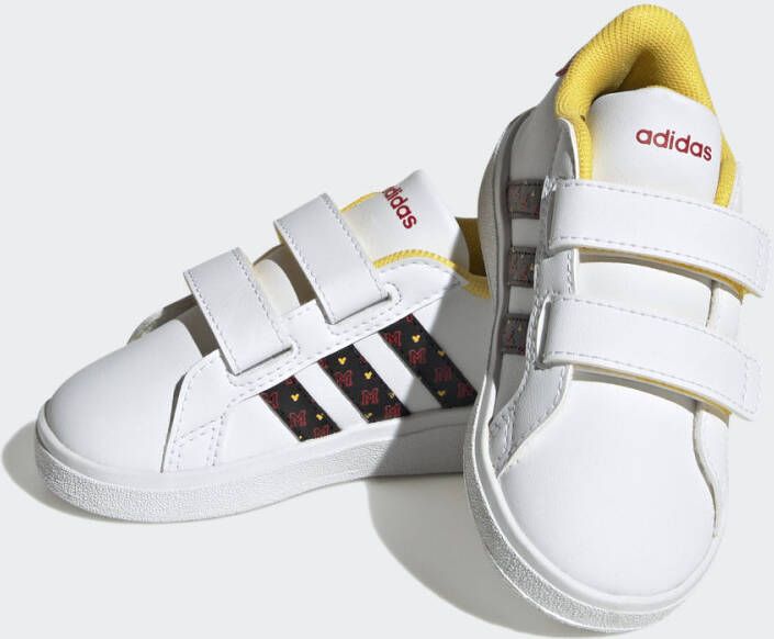Adidas Sportswear adidas x Disney Grand Court Mickey Schoenen met Klittenband