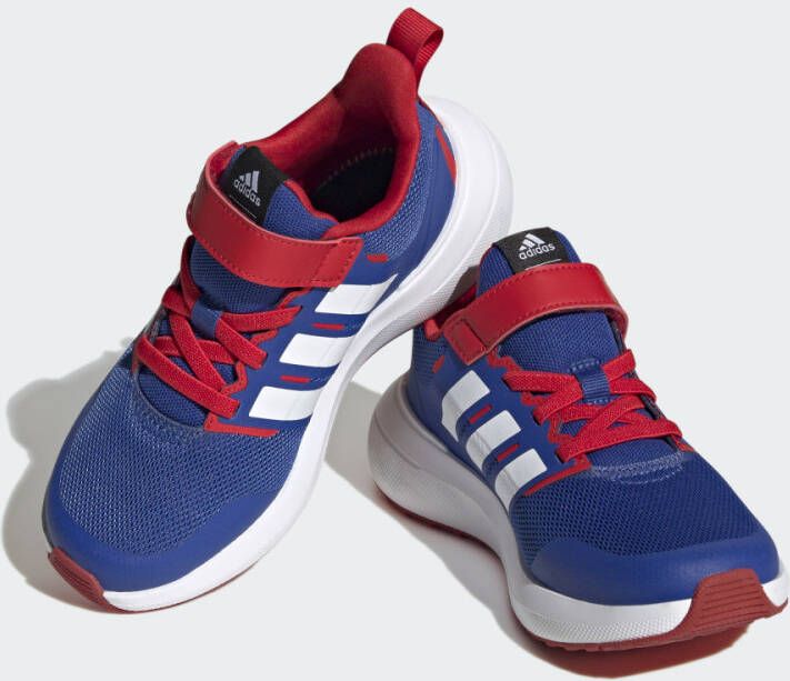 Adidas Sportswear adidas x Marvel FortaRun Spider-Man 2.0 Cloudfoam Sport Schoenen met Veters en Klittenband