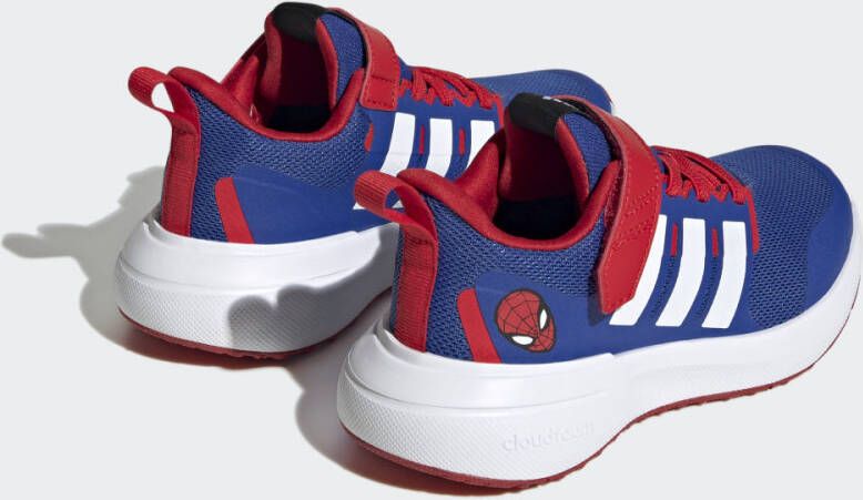 Adidas Sportswear adidas x Marvel FortaRun Spider-Man 2.0 Cloudfoam Sport Schoenen met Veters en Klittenband