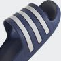 Adidas Performance Adilette Aqua badslippers donkerblauw wit - Thumbnail 2