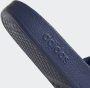 Adidas Performance Adilette Aqua badslippers donkerblauw wit - Thumbnail 5