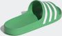 Adidas Performance Adilette Aqua badslippers groen wit - Thumbnail 11