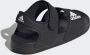 Adidas Sportswear Adilette Sandal sandalen zwart wit Rubber 28 - Thumbnail 8