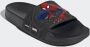 Adidas Kids adidas Adilette Spider Badslippers Kids Zwart Rood Blauw - Thumbnail 9