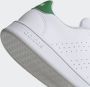 Adidas Advantage C Jongens Sneakers Ftwr White Green Grey Two F17 - Thumbnail 11