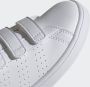 Adidas Advantage C Jongens Sneakers Ftwr White Green Grey Two F17 - Thumbnail 15