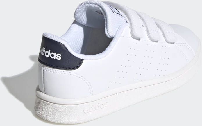 Adidas Advantage Wit-Blauwe Sneaker Velcro - Foto 5