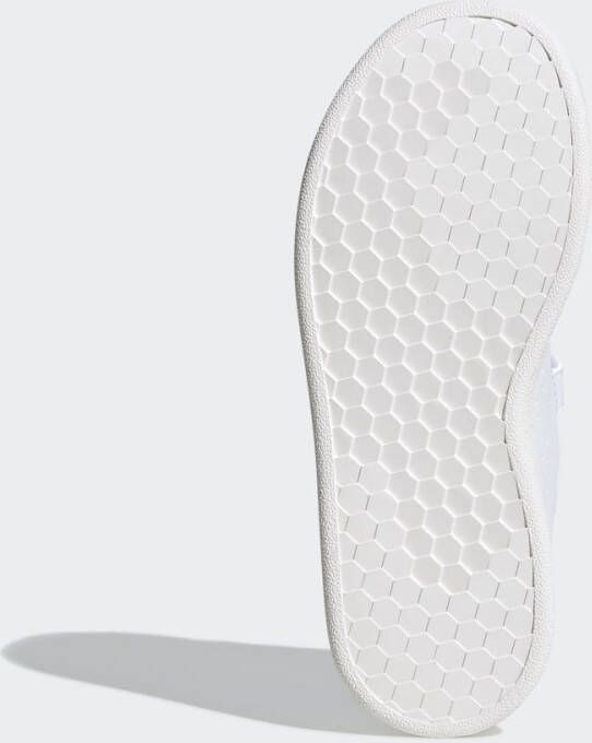 Adidas Advantage Wit-Blauwe Sneaker Velcro - Foto 6