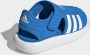 Adidas closed-toe summer watersandalen in de kleur blauw - Thumbnail 7