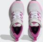 Adidas Originals Fortarun K Elastic Lace Top Strap Sneaker Fashion sneakers Schoenen grey one ftwr white beam pink maat: 28 beschikbare maaten:2 - Thumbnail 6
