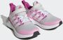 Adidas Originals Fortarun K Elastic Lace Top Strap Sneaker Fashion sneakers Schoenen grey one ftwr white beam pink maat: 28 beschikbare maaten:2 - Thumbnail 7