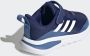 Adidas FortaRun Elastic Lace Top Strap Hardloopschoenen Victory Blue Cloud White Focus Blue - Thumbnail 5