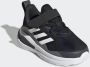 Adidas FortaRun Elastic Lace Top Strap Hardloopschoenen Core Black Cloud White Grey Six - Thumbnail 6