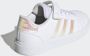 Adidas Sportswear Grand Court 2.0 sneakers wit metallic zilver Imitatieleer 38 2 3 - Thumbnail 178