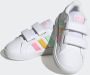 Adidas grand court 2.0 sneakers wit roze kinderen - Thumbnail 12
