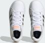 Adidas Sportswear Grand Court 2.0 sneakers wit kaki oranje Imitatieleer 36 2 3 - Thumbnail 5