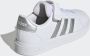 Adidas Sportswear Grand Court 2.0 EL sneakers wit zilver Imitatieleer 36 2 3 - Thumbnail 12