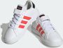 Adidas Sportswear Grand Court 2.0 EL sneakers wit zilver Imitatieleer 36 2 3 - Thumbnail 15