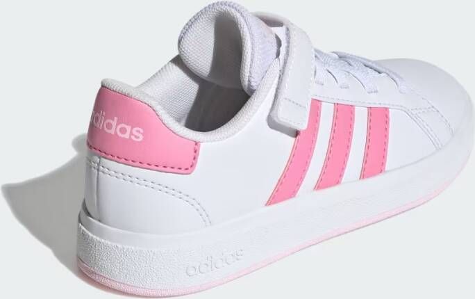 Adidas Sportswear Grand Court Schoenen met Elastische Veters en Klittenband