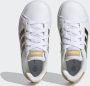 Adidas Sportswear Grand Court 2.0 sneakers wit matgoud Imitatieleer 39 1 3 - Thumbnail 11