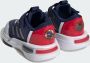 Adidas Sportswear Marvel's Captain America Racer Schoenen Kids Kinderen Blauw - Thumbnail 4