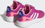 Adidas Sportswear Nebzed Schoenen met Elastische Veters en Klittenband Kinderen Roze - Thumbnail 6