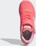 Adidas Hardloopschoenen RUNFALCON 2.0 EL K Kinderen Roze en wit - Thumbnail 9