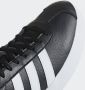 Adidas VL Court 2.0 Heren Sneakers Sport Casual Schoenen Zwart B43814 - Thumbnail 7