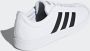 Adidas Vl Court 2.0 Sneakers Ftwr White Core Black Core Black - Thumbnail 9