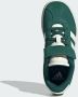 Adidas Sportswear VL Court 3.0 sneakers donkergroen wit Suede 28 - Thumbnail 7
