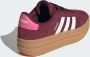 Adidas Sportswear VL Court Bold suède sneakers donkerrood wit Suede 35 1 2 - Thumbnail 8
