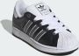 Adidas Superstar Sneakers Unisex Zwart 2 3 Mesh Synthetisch - Thumbnail 3