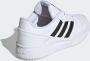 Adidas Originals Team Court 2 Streat sneakers wit zwart Leer 35 1 2 - Thumbnail 7