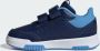 Adidas Sportswear Tensaur sneakers donkerblauw lichtblauw wit Imitatieleer 19 - Thumbnail 8