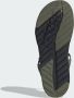 Adidas Terrex Hydroterra Light outdoor sandalen zwart olijfgroen - Thumbnail 7