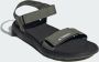 Adidas Terrex Hydroterra Light outdoor sandalen zwart olijfgroen - Thumbnail 8