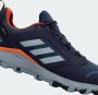 Adidas Performance Terrex Tracerocker 2.0 Goretex wandelschoenen donkerblauw grijs oranje - Thumbnail 9