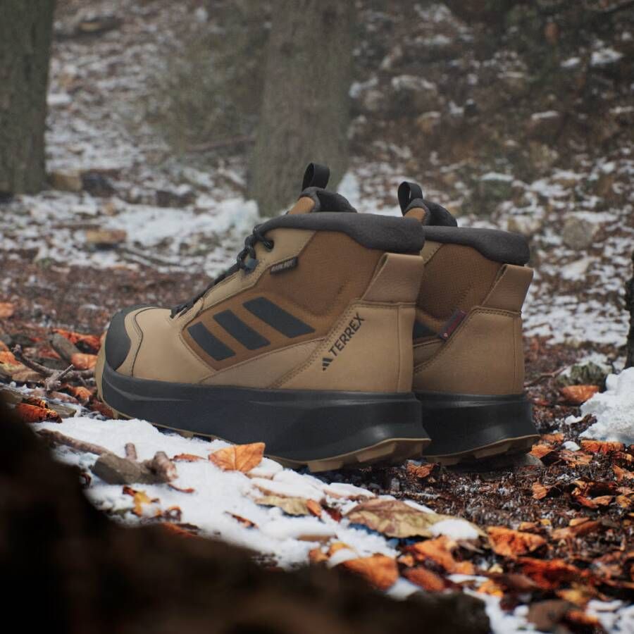 Adidas Terrex Winter Leather Mid Cut RAIN.RDY COLD.RDY Boots