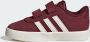 Adidas Sportswear VL Court sneakers donkerrood Suede 19 - Thumbnail 7