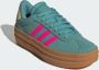 Adidas Vl Court Bold Unisex Schoenen Teal Maat: 36 2 3 Leer Foot Locker - Thumbnail 5
